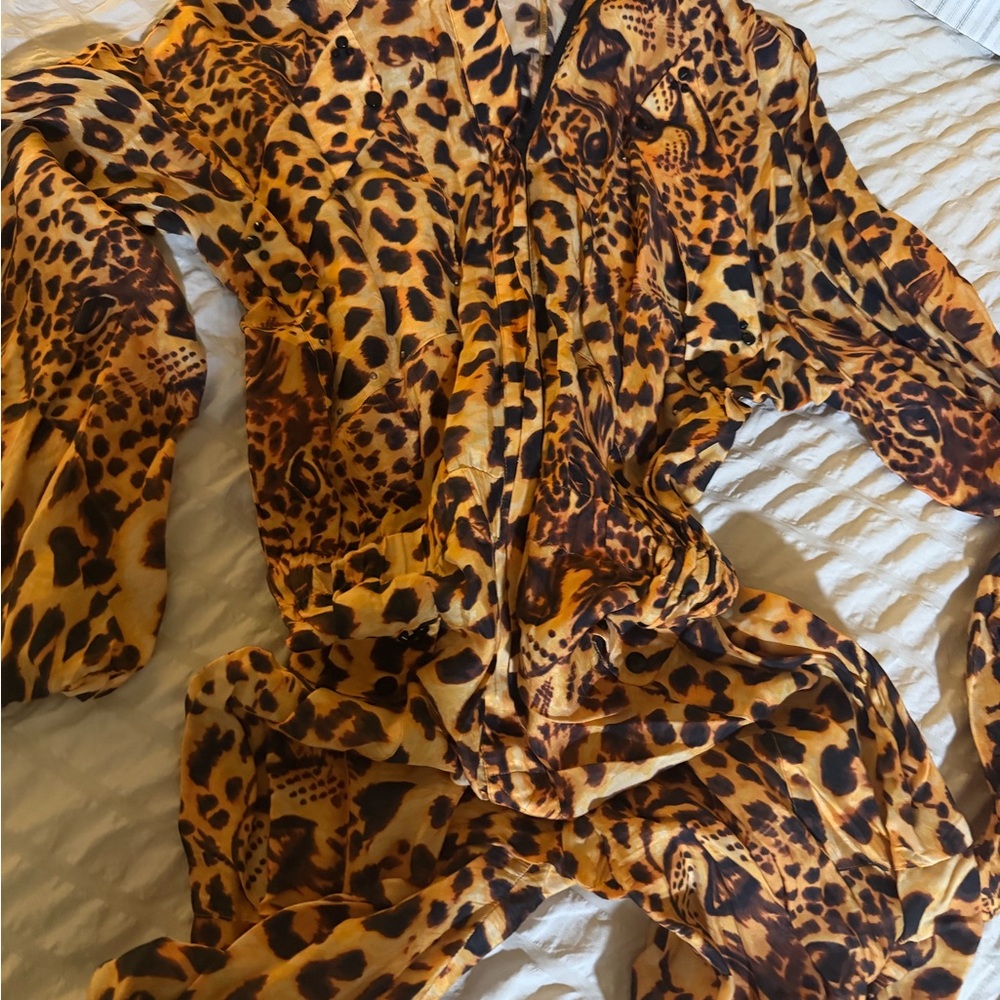 The Kooples Vibrant Animal Print Jacket
